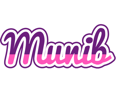 Munib cheerful logo