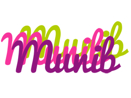 Munib flowers logo