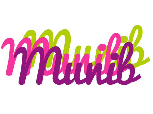 Munib flowers logo