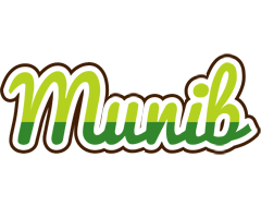 Munib golfing logo