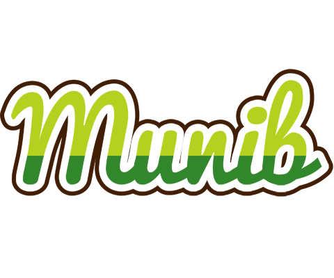 Munib golfing logo