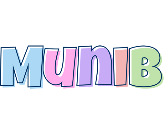 Munib pastel logo