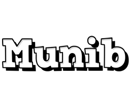 Munib snowing logo