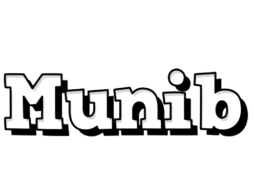 Munib snowing logo