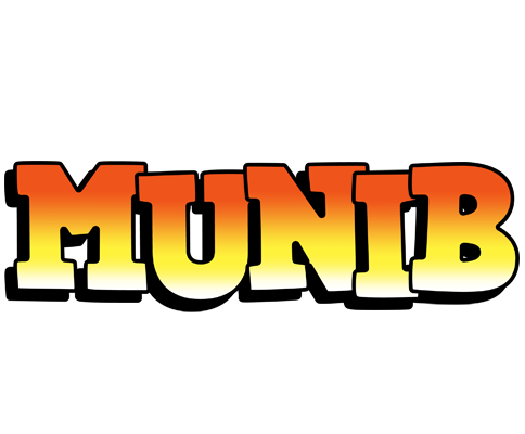 Munib sunset logo