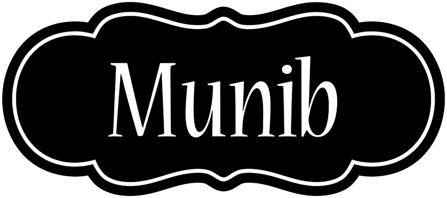 Munib welcome logo