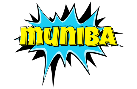 Muniba amazing logo