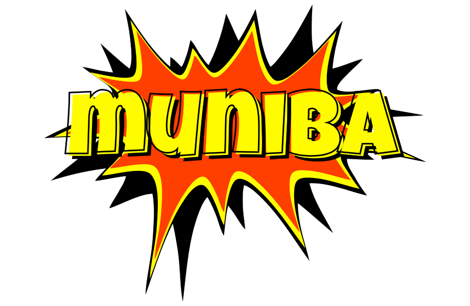 Muniba bazinga logo