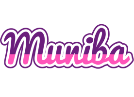 Muniba cheerful logo