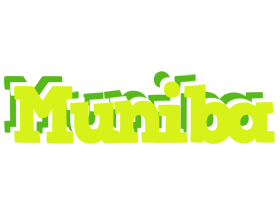 Muniba citrus logo