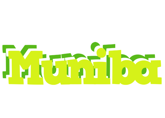 Muniba citrus logo