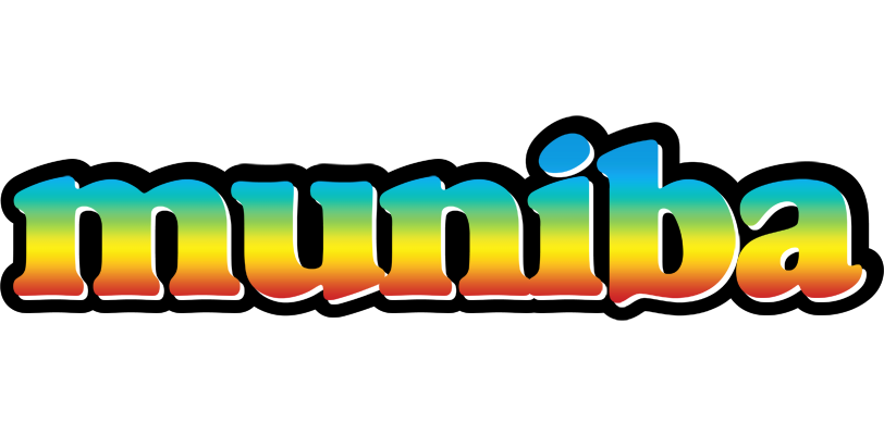 Muniba color logo