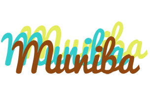 Muniba cupcake logo