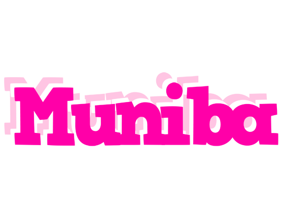Muniba dancing logo
