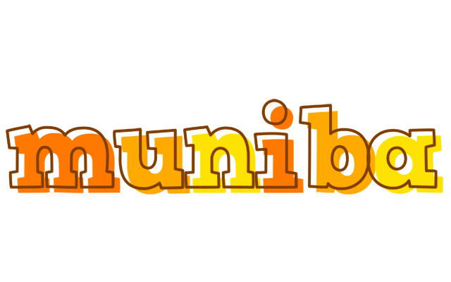 Muniba desert logo