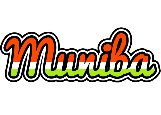 Muniba exotic logo