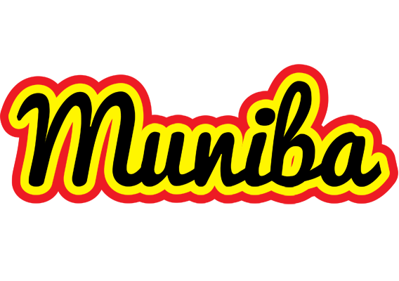 Muniba flaming logo