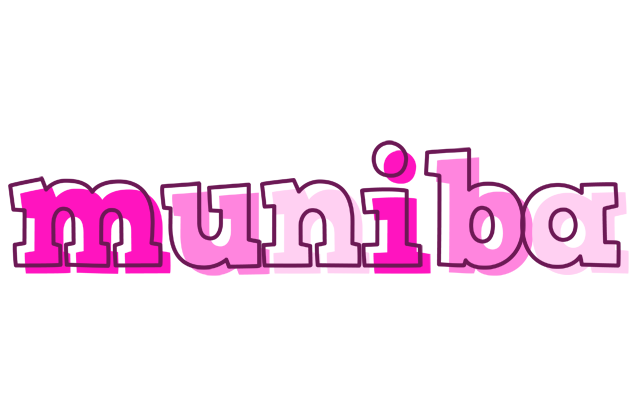 Muniba hello logo