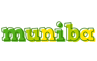 Muniba juice logo