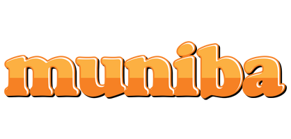 Muniba orange logo