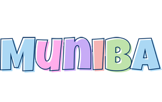 Muniba pastel logo