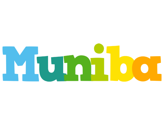 Muniba rainbows logo