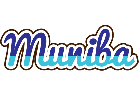 Muniba raining logo
