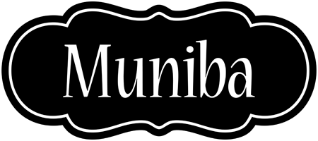 Muniba welcome logo