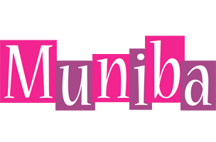 Muniba whine logo