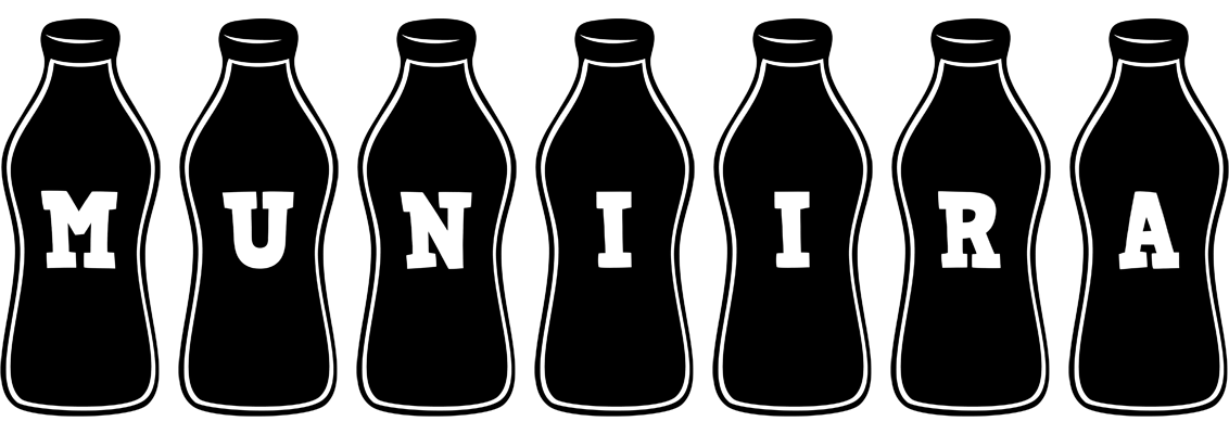 Muniira bottle logo