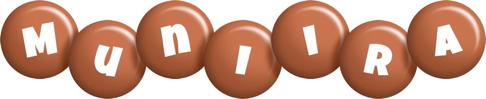 Muniira candy-brown logo