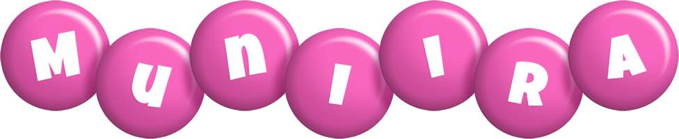 Muniira candy-pink logo