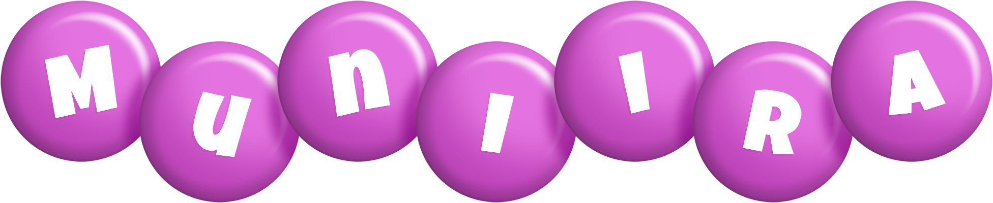 Muniira candy-purple logo