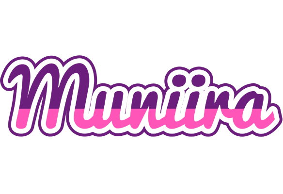 Muniira cheerful logo