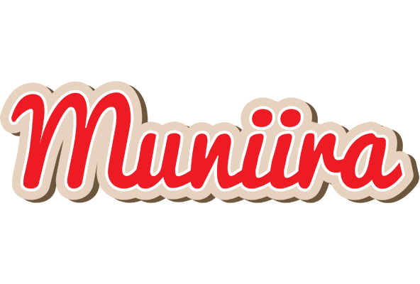 Muniira chocolate logo
