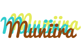 Muniira cupcake logo