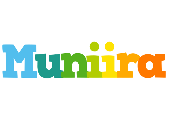 Muniira rainbows logo