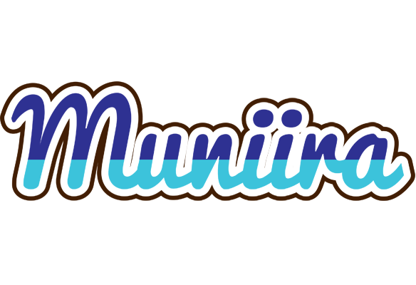 Muniira raining logo