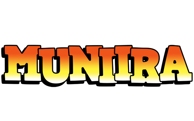 Muniira sunset logo