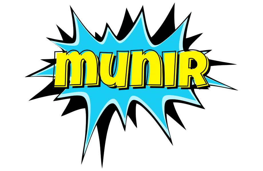 Munir amazing logo