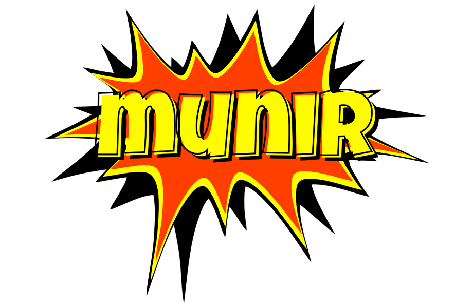 Munir bazinga logo