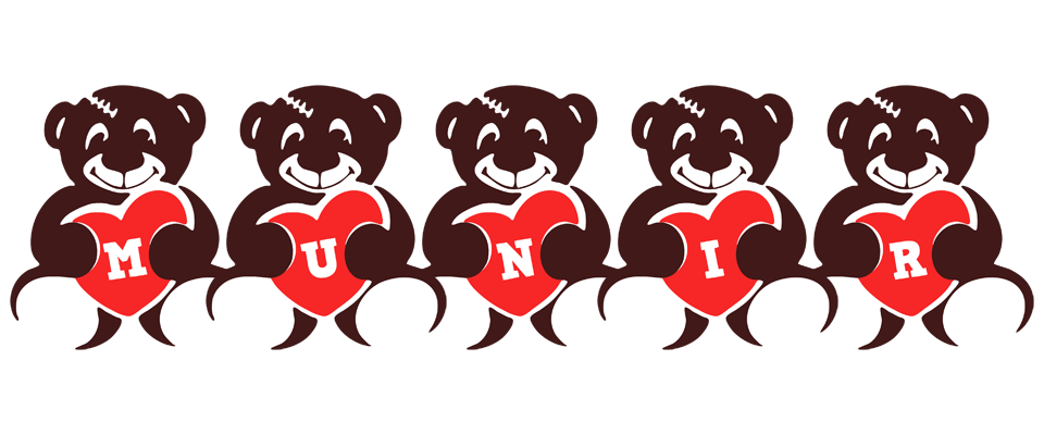 Munir bear logo