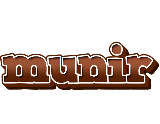 Munir brownie logo