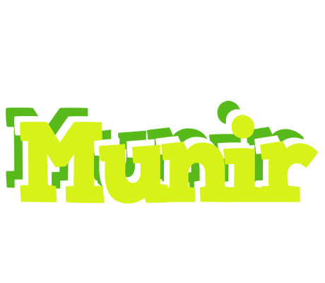 Munir citrus logo