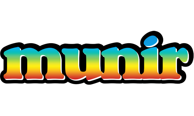Munir color logo