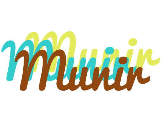 Munir cupcake logo
