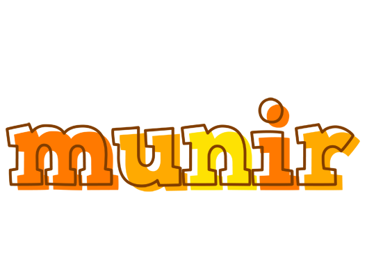 Munir desert logo