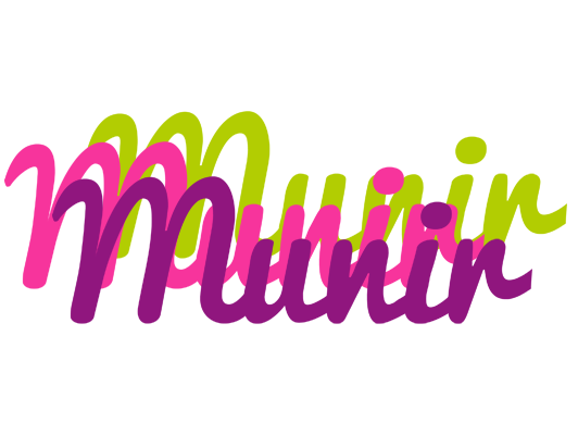 Munir flowers logo