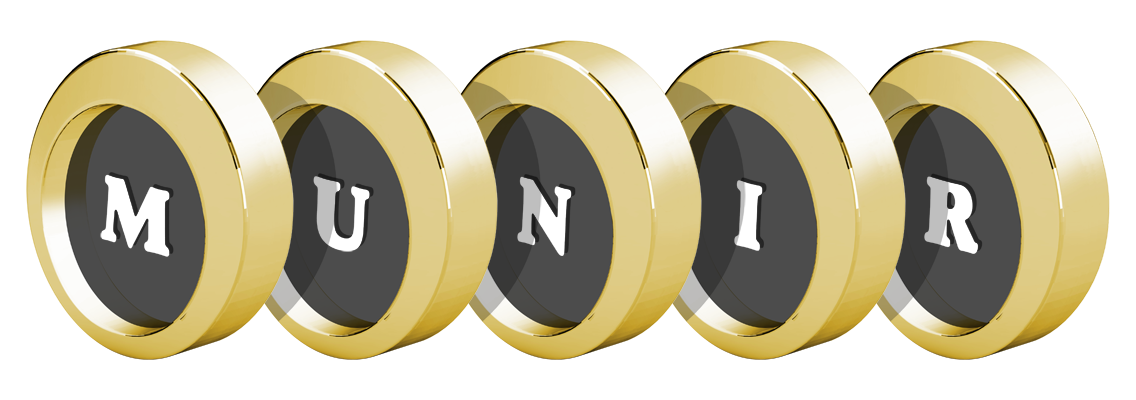 Munir gold logo