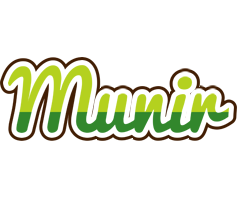 Munir golfing logo
